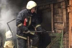 Спасатели МЧС России ликвидировали пожар в частном жилом доме в Мариинском МО