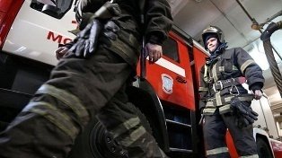 Спасатели МЧС России ликвидировали пожар в частной хозяйственной постройке в Мариинском МО